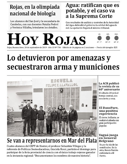 HOY ROJAS - Empresa de medios de comunicación: ONG en Rojas,Buenos Aires,ARGENTINA